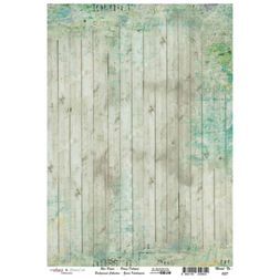 Rýžový papír Cadence - Světlá prkna - VYBERTE VELIKOST