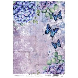 Rýžový papír Cadence - Fialový otakárek - VYBERTE VELIKOST