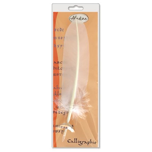 Husí brk Aladine - bílý