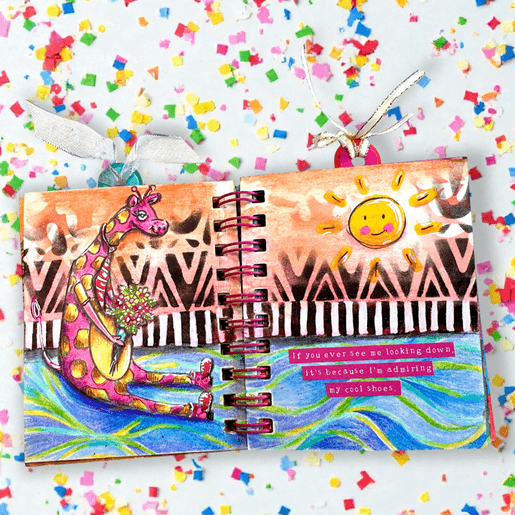 Gelová razítka Studio Light "26“, 5 ks - Načančané žirafy