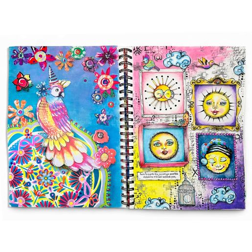 Skicák Studio Light "25", A4, 30 l. - Květinový