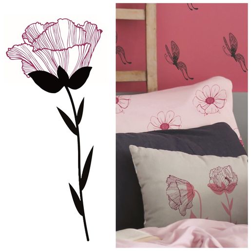 Dekorační razítka Aladine Stampo Decor, 8 ks - Kytičky