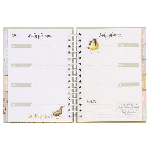 Zahradní deník Wrendale Designs, A5  - Čmelák