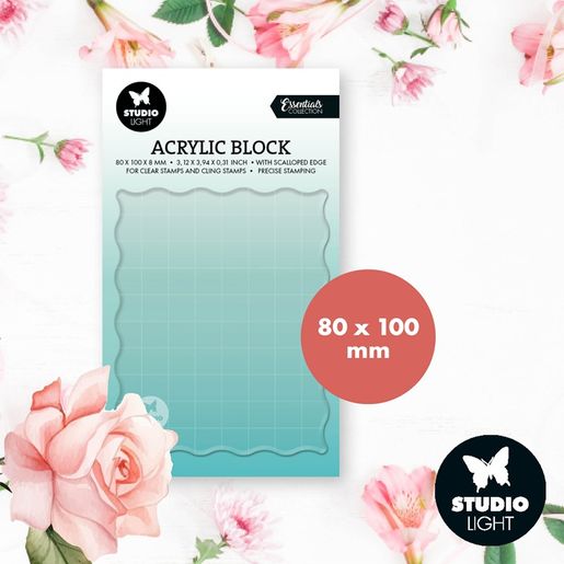 Akrylový blok Studio Light - 8x10 cm