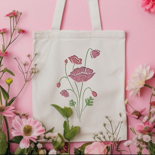 Šablona Aladine, 20x30 cm - Vlčí mák