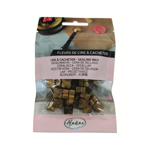 Pečetní vosk granulovaný Aladine - metalický - VYBERTE ODSTÍN