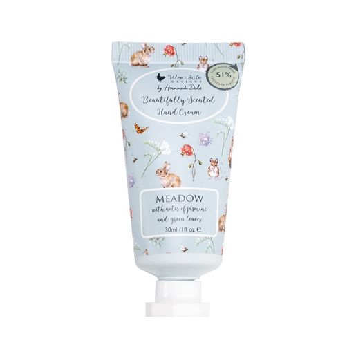 Krém na ruce Wrendale Designs "Meadow", 30 ml - Jasmín, zelené lístky