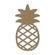 Dřevěný výřez k dekoraci Gomille, 25,7x21,9 cm - Ananas, obrys
