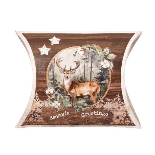 DIY Dárkové krabičky Studio Light "Winter Wonderland", A4, 12 l. - Zima se zvířátky