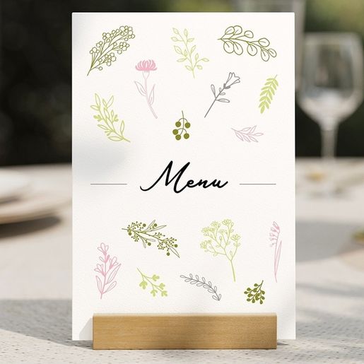 Razítka Aladine Creative Stamp, 37 ks - Jarní louka