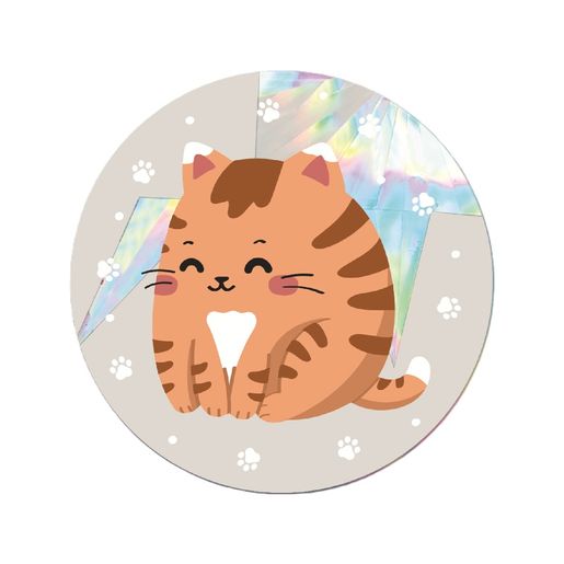 Samolepicí lapač slunce Aladine - Kawaii kočka