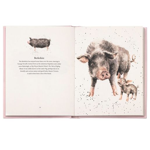 Kniha Wrendale Designs "The Farmyard Set" - Zvířata na farmě