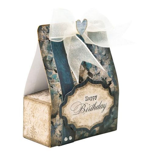 DIY Dárkové krabičky Studio Light, A4, 12 l. - Vintage