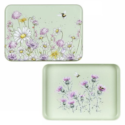Obdélníková plechová dóza Wrendale Designs "The Country Set" - Včelka