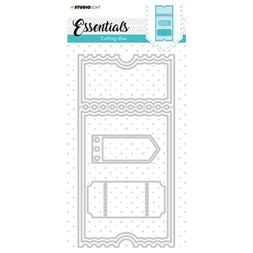 Vyřezávací šablony Studio Light, 8 ks - Velký tiket