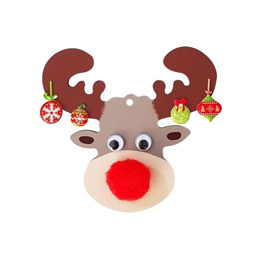 Dřevěný výřez k dekoraci Gomille, závěsný, 11x10 cm - Sob